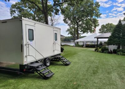 Bathroom Trailer Rental - Events